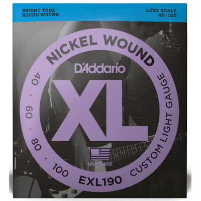 D'ADDARIO EXL190 Custom Light 40-100