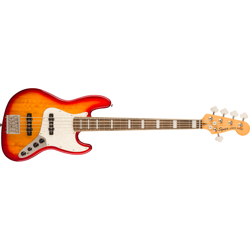 SQUIER Classic Vibe Jazz Bass V '70S Sienna Sunburst Laurel