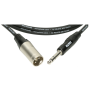 KLOTZ GREYHOUND CABLE XLR Mâle / Jack Stéréo Mâle 3 m