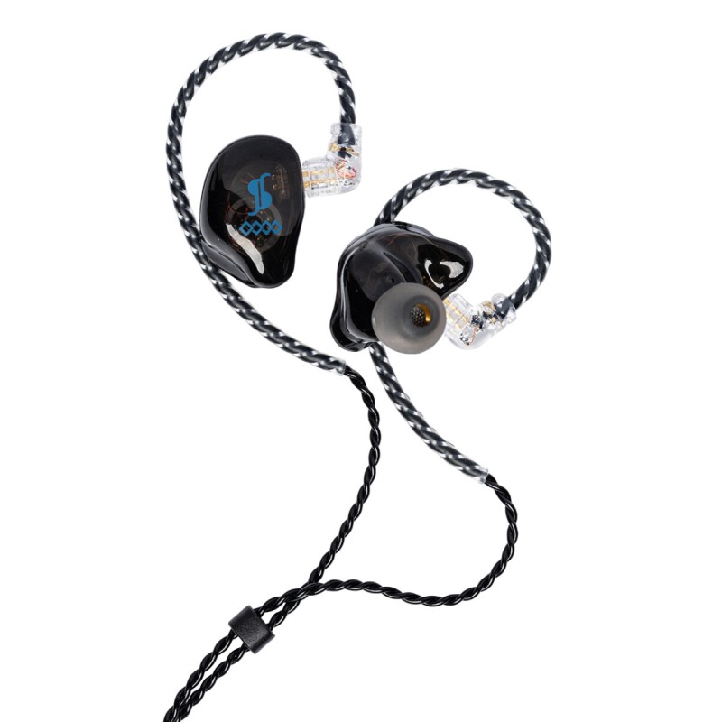 STAGG Ecouteurs Intra-Auriculaires Noir