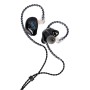 STAGG Ecouteurs Intra-Auriculaires Noir