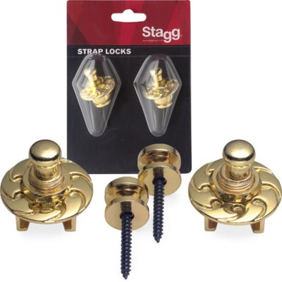 STAGG Strap Locks Doré