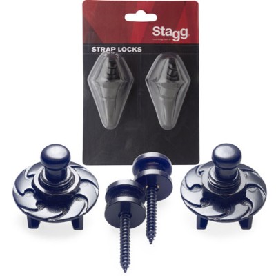STAGG Strap Locks Noir