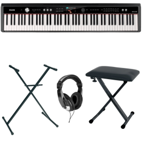 Pack NUX NPK-20 Noir + Stand + Banquette + Casque Pack NUX NPK-20 Noir + Stand + Banquette + Casque