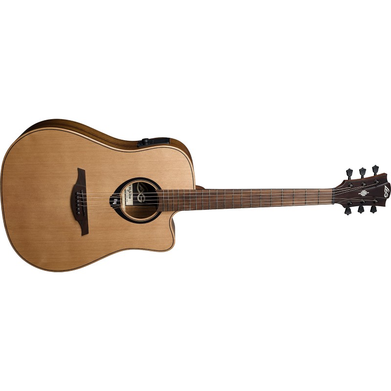 LAG Hyvibe 10 Dreadnought Pan Coupé