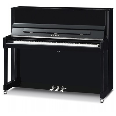 KAWAI K300 Noir Laqué Silver