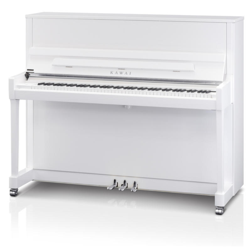 KAWAI K300 Blanc Laqué Silver