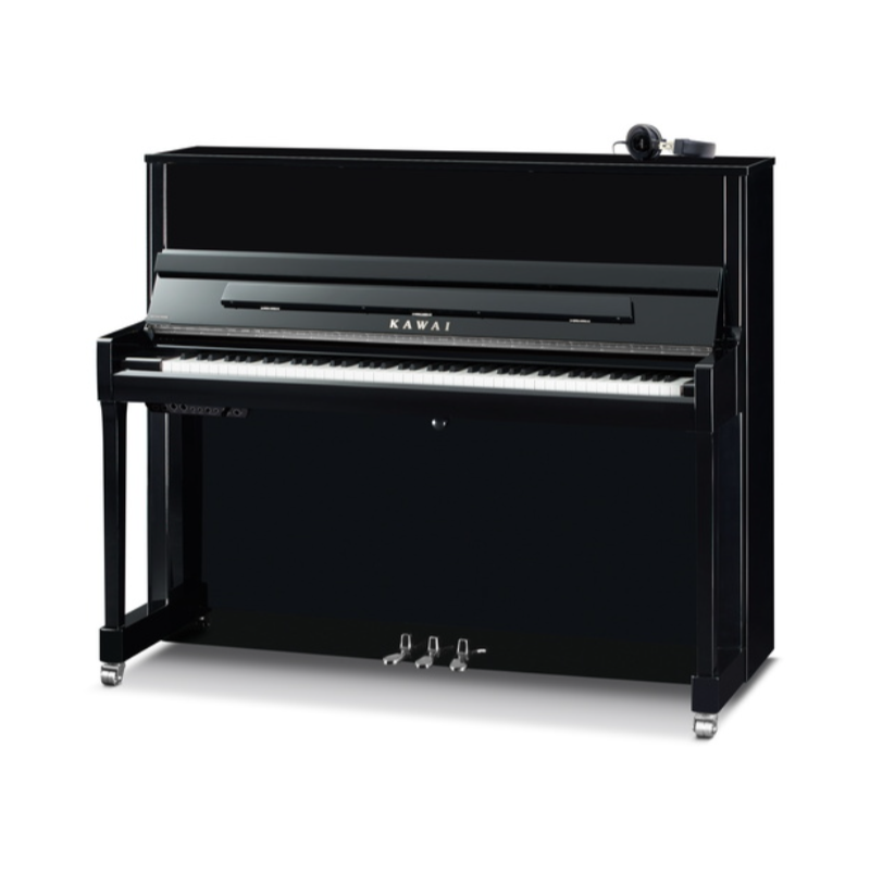 KAWAI K300 ATX4 Noir Laqué Silver