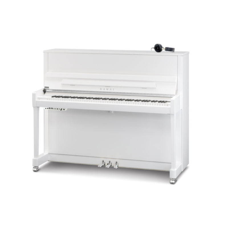KAWAI K300 ATX4 Blanc Laqué Silver