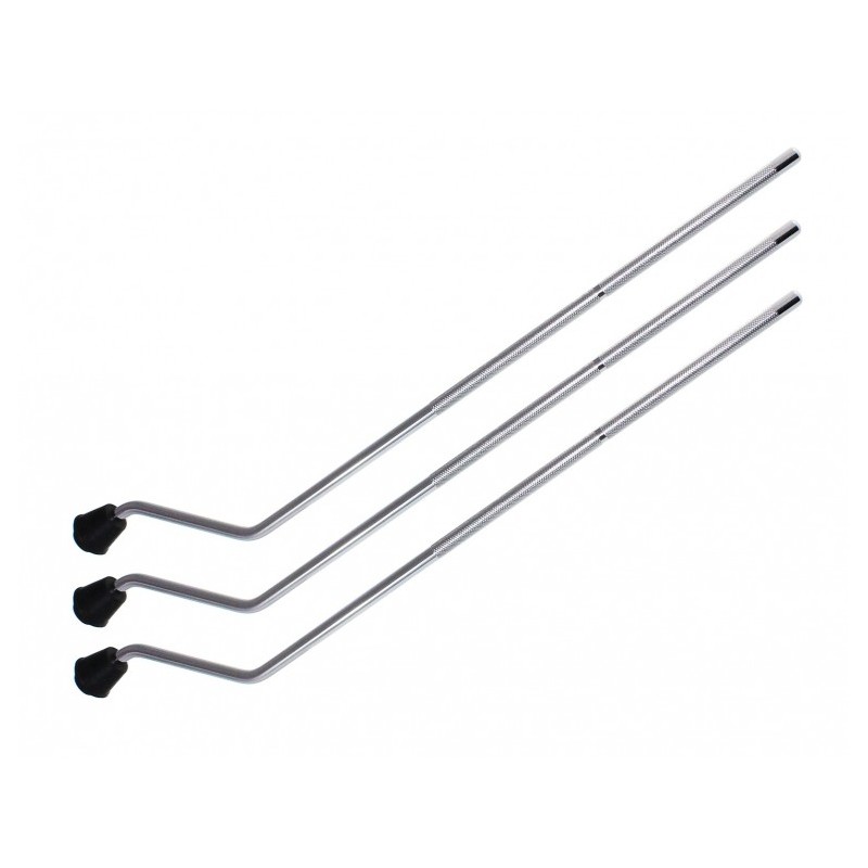 SPAREDRUM Pieds Tom Bass 540 mm Ø 10,5mm (x3)