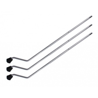SPAREDRUM Pieds Tom Bass 540 mm Ø 10,5mm (x3)