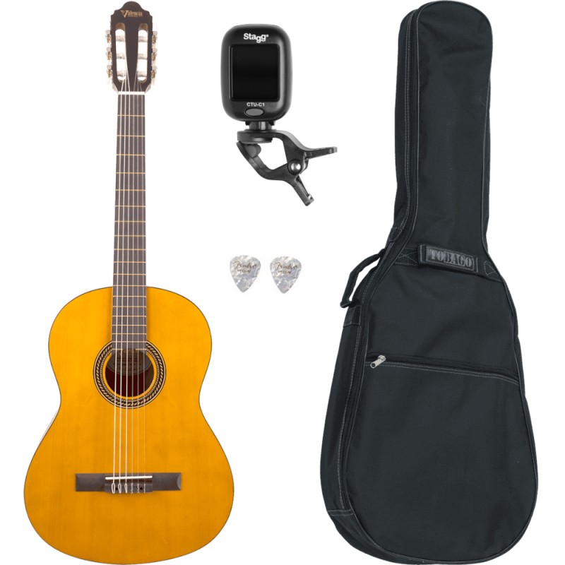 Pack Guitare Classique 4/4 VALENCIA VC204H