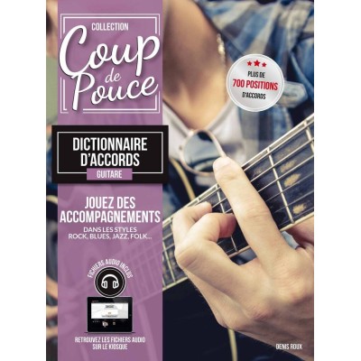 Coup de Pouce Dictionnaire d'Accords Guitare