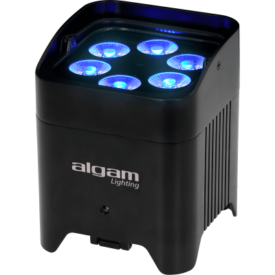 ALGAM LIGHTING Event Par Led 612 Hex Ip sur Batterie