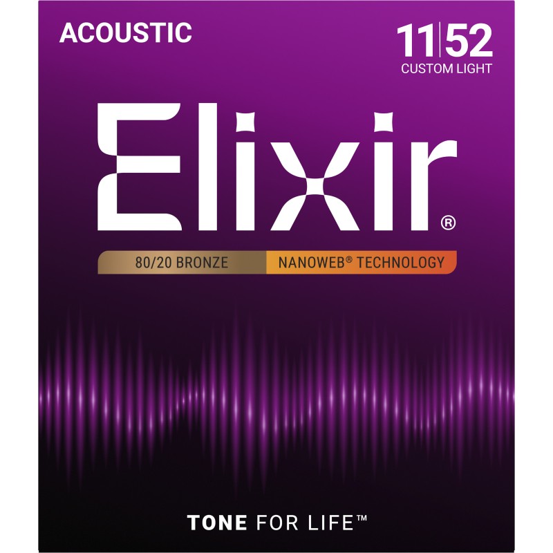 ELIXIR NANOWEB Custom Light 11-52