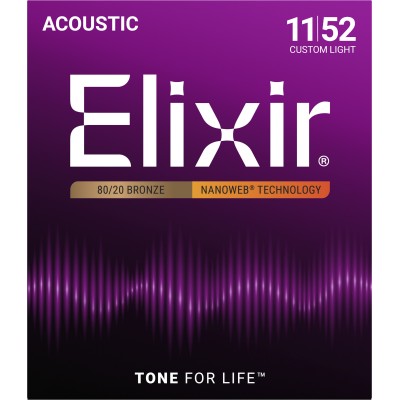 ELIXIR NANOWEB Custom Light 11-52
