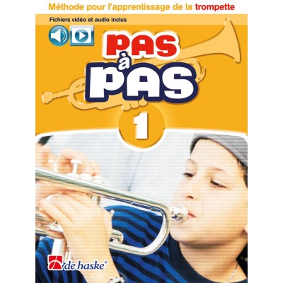 Pas à Pas Volume 1 Trompette + Accès Audio