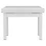 GEWA Banquette Piano Etude Blanc Mat Assise Simili