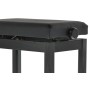 GEWA Banquette Piano Etude Noir Mat Assise Simili