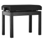 GEWA Banquette Piano Etude Noir Mat Assise Simili