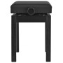 GEWA Banquette Piano Etude Noir Mat Assise Simili