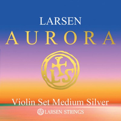LARSEN Aurora Medium Avec Ré Argent Jeu de Cordes Violon 4/4