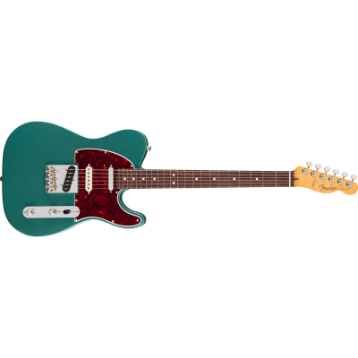 Fender American Professional Classic Telecaster Hotshot Faded Sherwood Green Metallic Rosewood