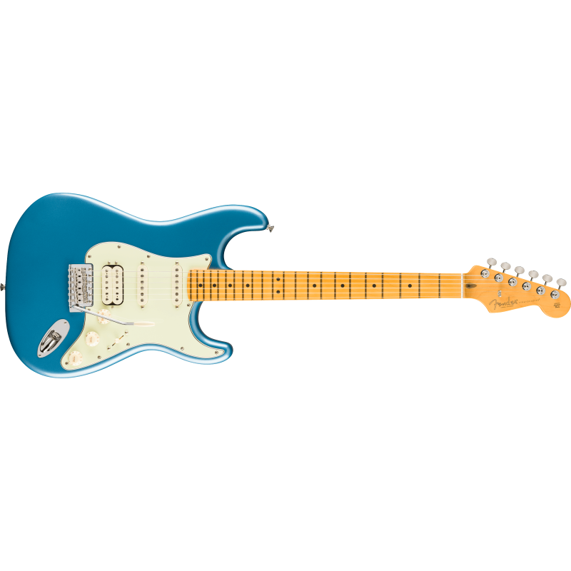 Fender American Professional Classic Stratocaster HSS Faded Lake Placid Blue Maple