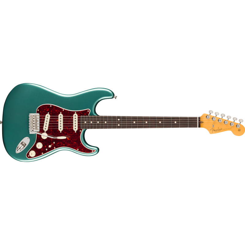 Fender American Professional Classic Stratocaster Faded Sherwood Green Metallic Rosewood