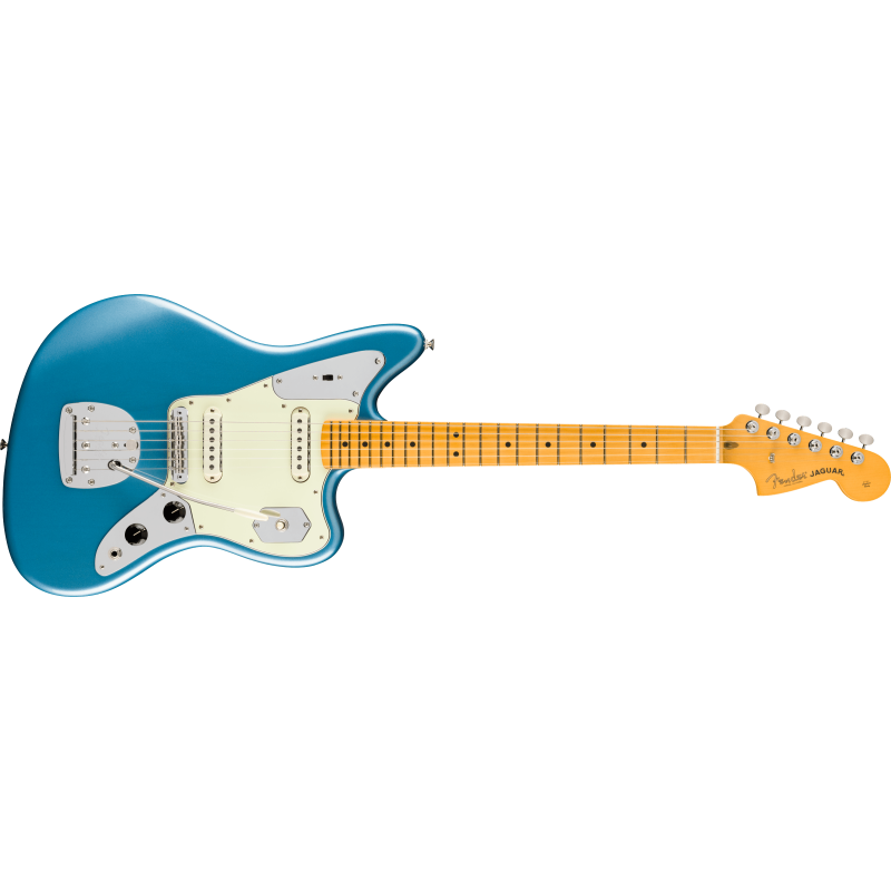 Fender American Professional Classic Jaguar Faded Lake Placid Blue Maple