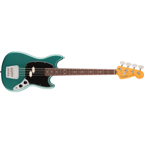 Fender American Professional Classic Mustang Bass Faded Sherwood Green Metallic Rosewood