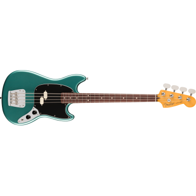 Fender American Professional Classic Mustang Bass Faded Sherwood Green Metallic Rosewood