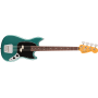 Fender American Professional Classic Mustang Bass Faded Sherwood Green Metallic Rosewood
