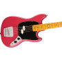 Fender American Professional Classic Mustang Bass Faded Dakota Red Maple
