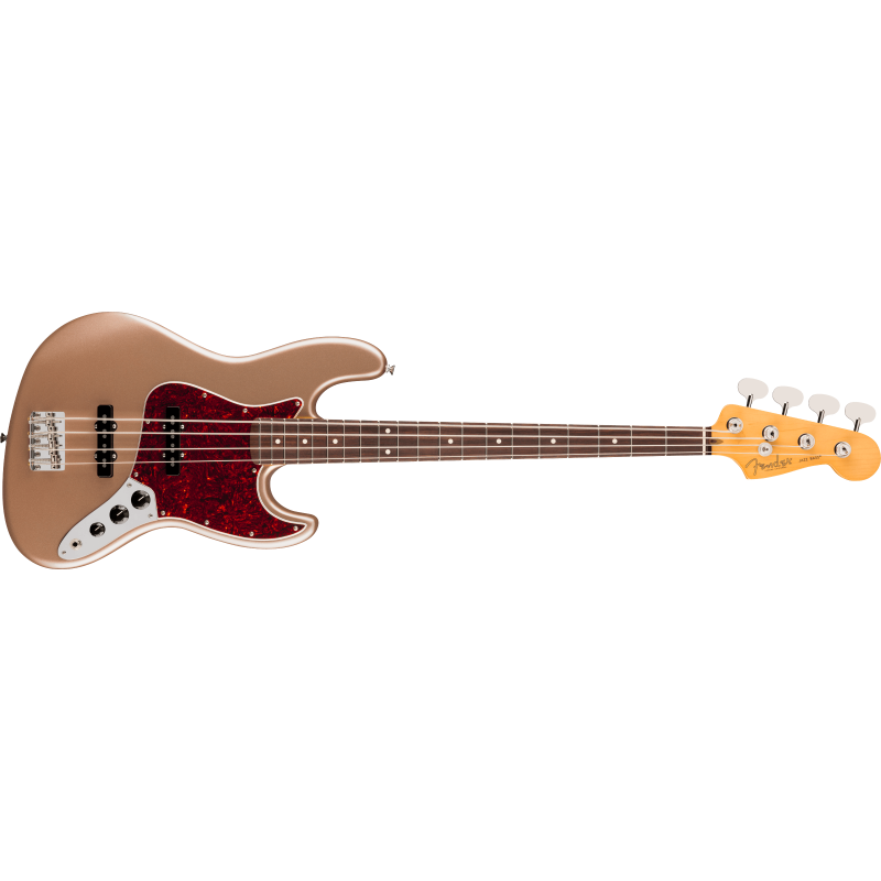 Fender American Professional Classic Jazz Bass Faded Firemist Gold Rosewood