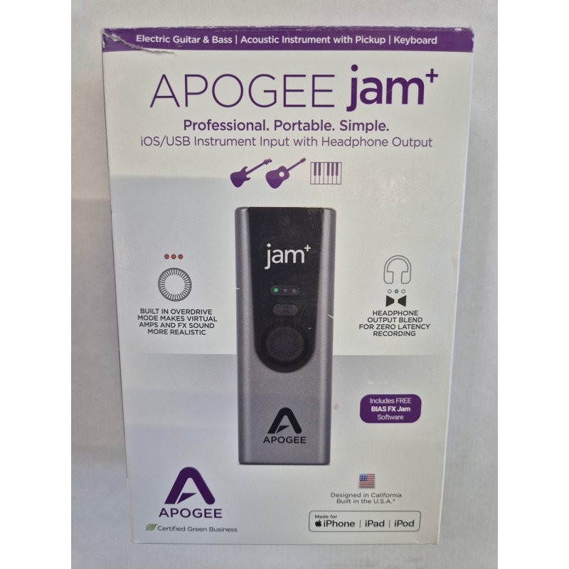 APOGEE JAM + Occasion