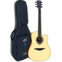 LAG Hyvibe 20 Dreadnought Pan Coupé Satinée