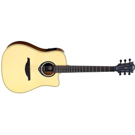 LAG Hyvibe 20 Dreadnought Pan Coupé Satinée