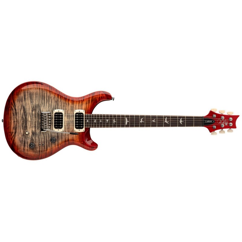 PRS SE Custom 24-08 Charcoal Cherry Burst