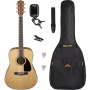 Pack Guitare Acoustique FENDER CD-60 Natural