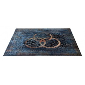 DRUM'N'BASE Tapis de Batterie Vintage Persian 1,85m x 1,60 m Bonzo