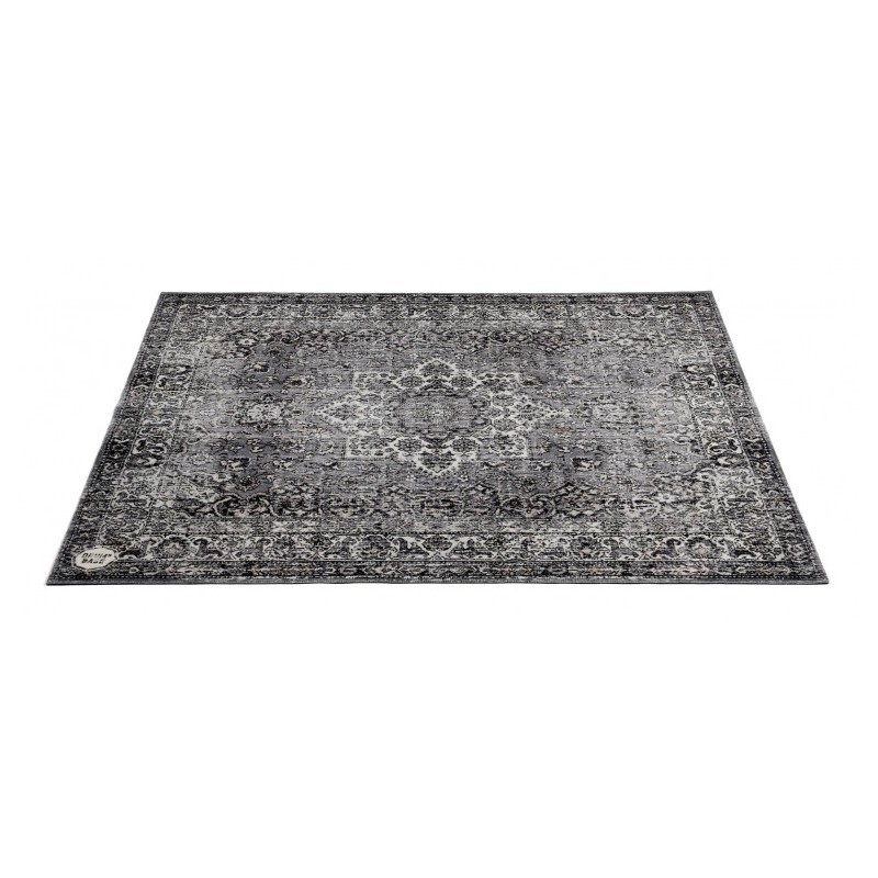 DRUM'N'BASE Tapis de Batterie Vintage Persian 1,85 m x 1,60 m Grey