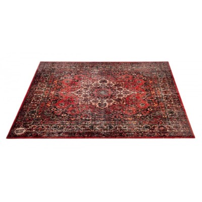 DRUM'N'BASE Tapis de Batterie Vintage Persian 1,85m x 1,60 m Original Red