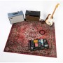 DRUM'N'BASE Tapis de Batterie Vintage Persian 1,85m x 1,60 m Original Red