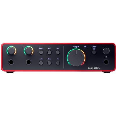 FOCUSRITE Scarlett 2I2 4Th Gen