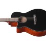 IBANEZ AEG50L-BKH Black Gaucher