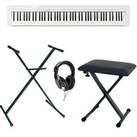 Pack CASIO PX-S1100 Blanc + Stand + Banquette + Casque