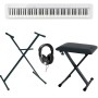 Pack CASIO PX-S1100 Blanc + Stand + Banquette + Casque