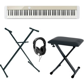 Pack CASIO PX-S1100 Mellow Beige + Stand + Banquette + Casque