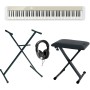 Pack CASIO PX-S1100 Mellow Beige + Stand + Banquette + Casque